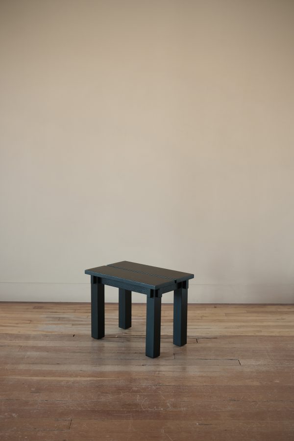 Sample sale - PILOTI bench single black oak V2